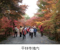 平林寺境内