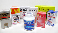 ビタミン剤、カルシウムなど